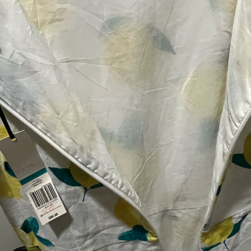 NWT Cynthia Rowley White and Yellow Linen Sleeveless Sundress - Picture 5 of 5